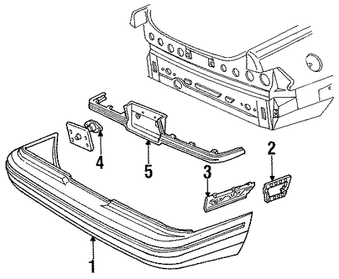 Tempo BUMPER & COMPONENTS - REAR 2