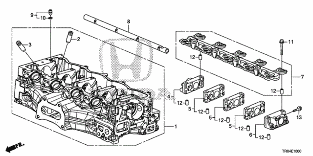 Cylinder Head (1.8L) for 2012 Honda Civic #0