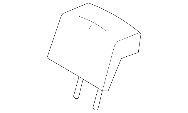 AE9Z-74611A08-C HEADREST, CENTER