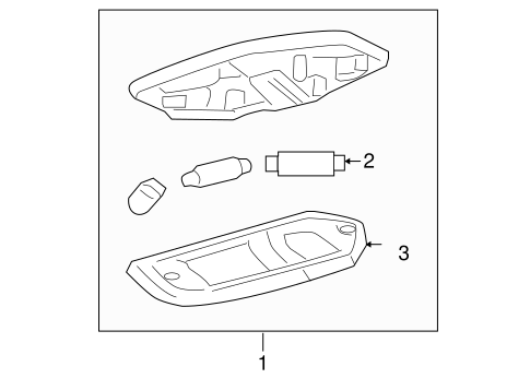 Body/Interior Lamps for 2007 Ford F-150 #5