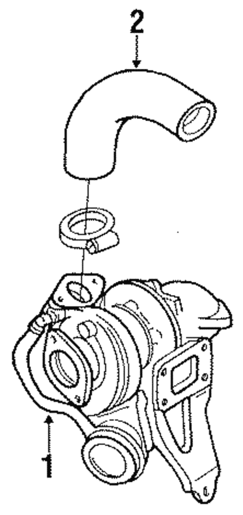 Turbocharger & Components for 1990 Ford Probe #0