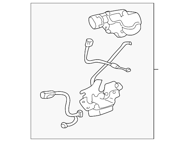 88969889 Деталь LOCK ASSY