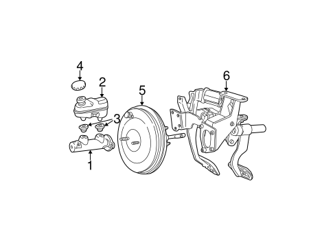 Brakes/Hydraulic System for 2003 Ford Taurus #1