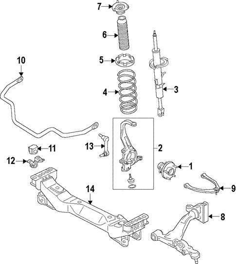 Front Suspension/Suspension Components for 2015 Nissan GT-R #2