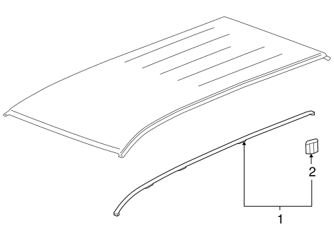 Terrain EXTERIOR TRIM - ROOF