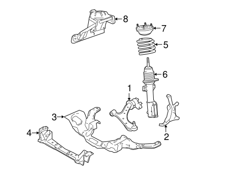 Mustang SUSPENSION COMPONENTS 2