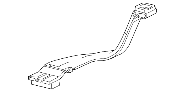 XR818752 Деталь FLOOR DUCT, RIGHT