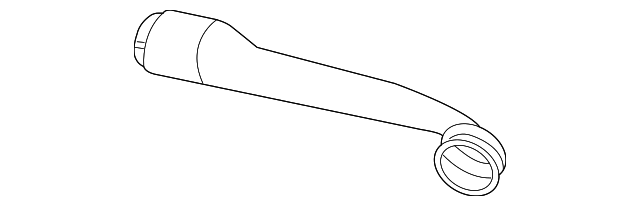 XR818744 Деталь AIR OUTLET DUCT, LEFT
