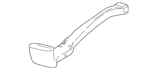XR849207 Деталь REAR DUCT, RIGHT