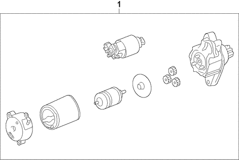 Electrical/Starter for 2015 Toyota Avalon #1