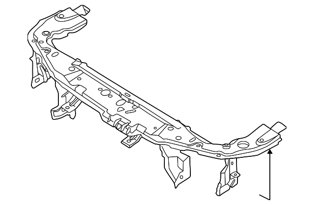5337357 Деталь UPPER TIE BAR