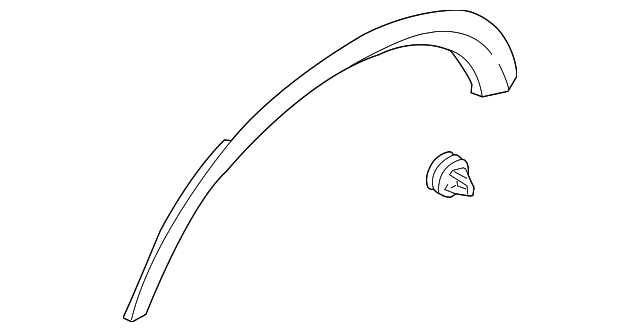 39882660 Деталь FLARE, LEFT