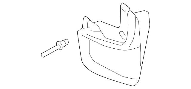 8622852 Деталь MUD GUARD