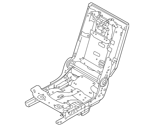 LR064706 Деталь SEAT FRAME, LEFT