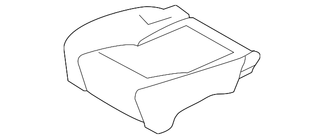 LR036815 Деталь SEAT CUSHION, LEFT