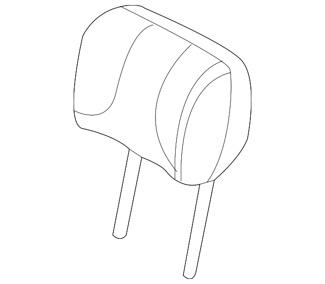 LR046141 Деталь HEADREST, LEFT