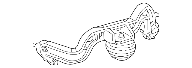 YF1Z6A025AA Деталь REAR SUPPORT