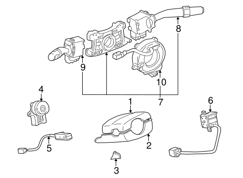 ELECTRICAL/SWITCHES for 1999 Toyota Solara #1