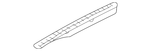 22712735 Деталь DEFROSTER GRILLE, LEFT