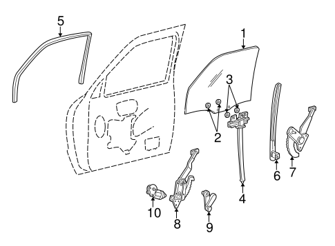 Electrical/Door for 2000 Ford Ranger #3