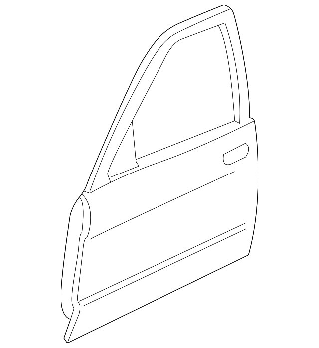 FNC3028AA Деталь DOOR SHELL, RIGHT