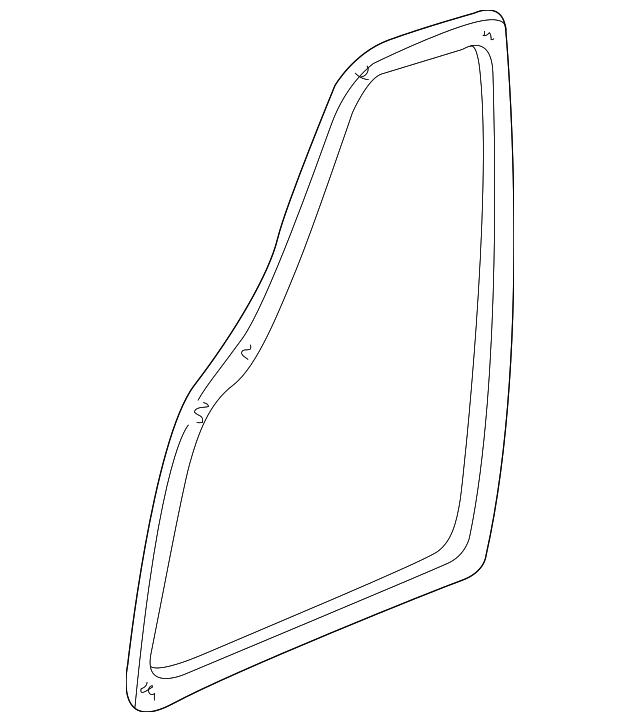 HNC5300AC Деталь WEATHERSTRIP, RIGHT
