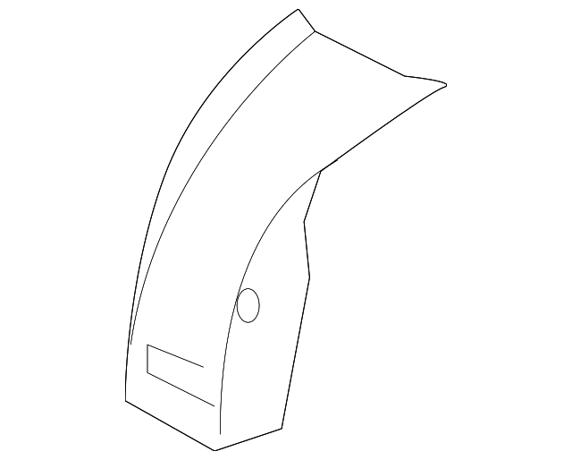 AG1Z-5429077-AB Деталь LOWER MOLDING, LEFT