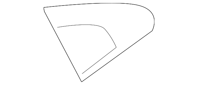 AG1Z-5428166-A Деталь UPPER MOLDING, RIGHT