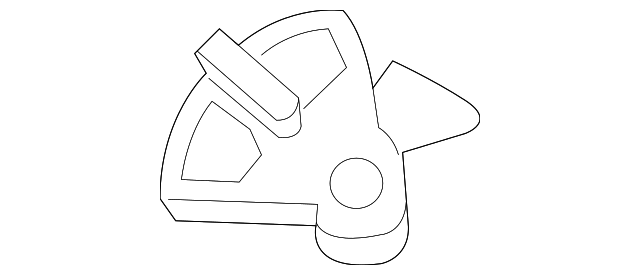 958-541-530-00 WINDSHIELD SPACER, RIGHT