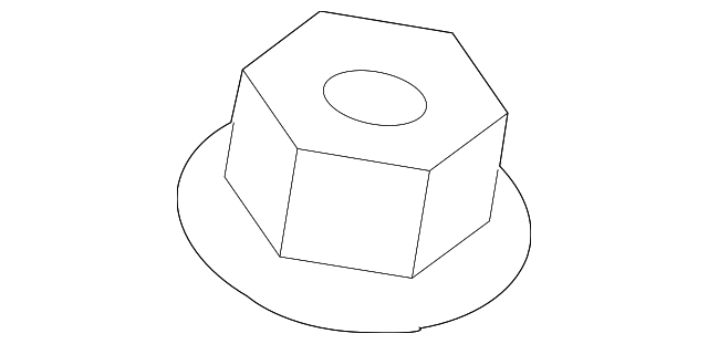 QYH500160 OUTER TIE ROD NUT, LEFT