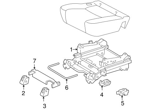 BODY/TRACKS & COMPONENTS for 2005 Toyota Sienna #1