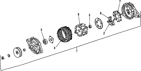 Electrical/Alternator for 1989 Nissan 300ZX #1