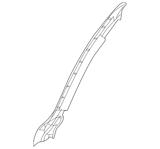 LR026460 Деталь LOWER SEAL, LEFT