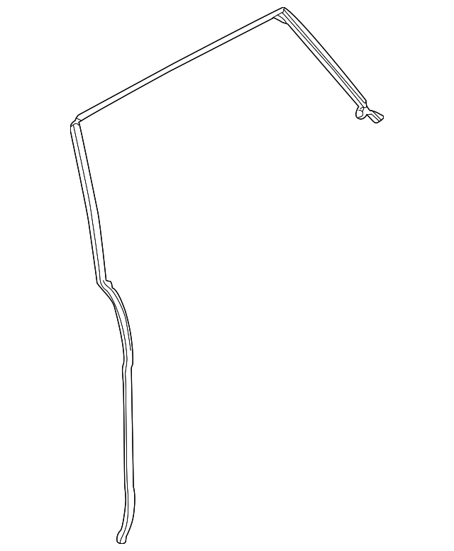 LR052650 Деталь UPPER SEAL, RIGHT