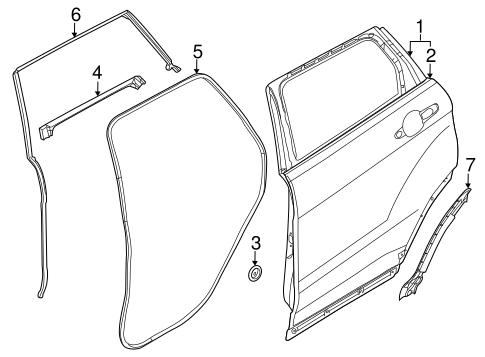 Range Rover Evoque DOOR & COMPONENTS 2