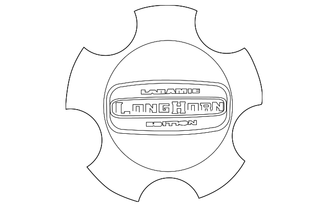 68137554AA Деталь CENTER CAP
