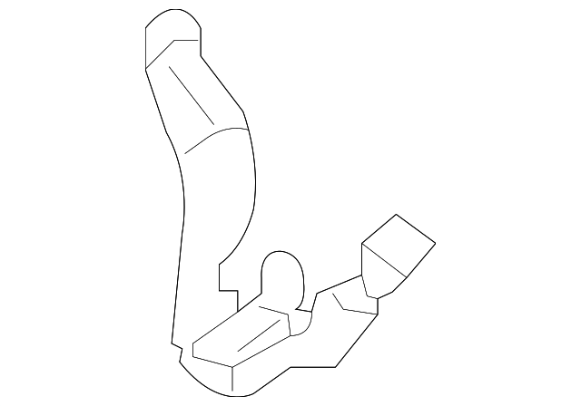 19183907 Деталь HINGE, LEFT