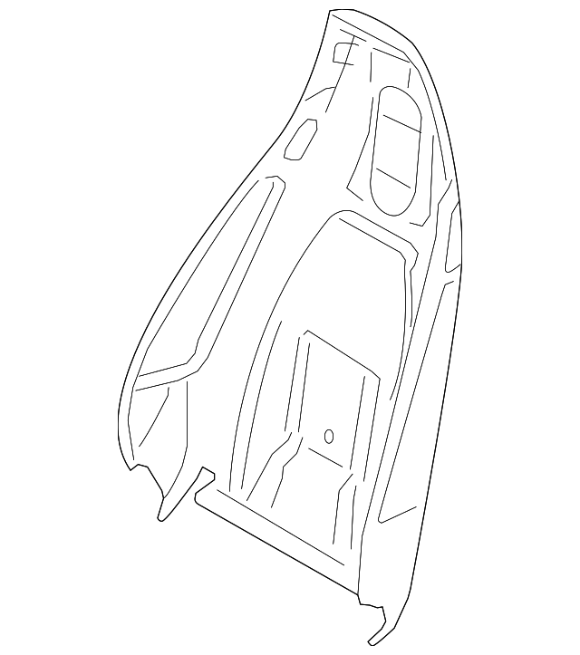 991-521-985-02-7F0 SEAT BACK PANEL, LEFT