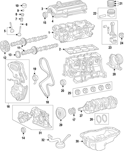 ENGINE/OIL PUMP for 1999 Toyota Camry #1