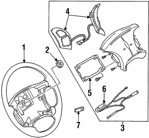 Aurora STEERING WHEEL & TRIM