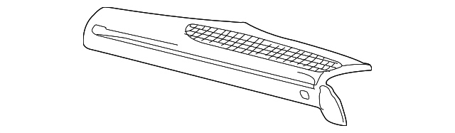 4821286 Деталь TRIM PANEL, LEFT