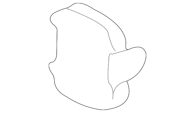 5028014 Деталь TRIM PANEL COVER, RIGHT