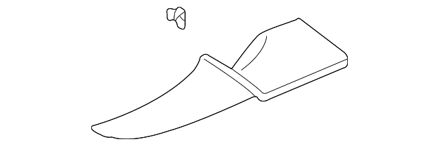 4790200 Деталь PILLAR TRIM, LEFT