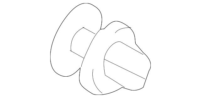 LR061140 Деталь PILLAR MOLDING RIVET, RIGHT