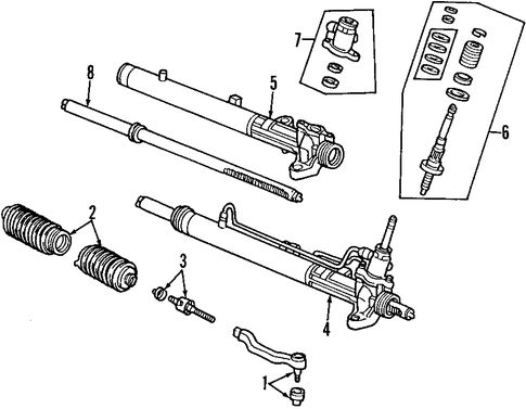 Valve Sub-Assembly, Steering Valve Sub-Assembly, Steering