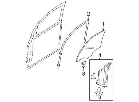 Electrical/Front Door for 2008 Ford Escape #3
