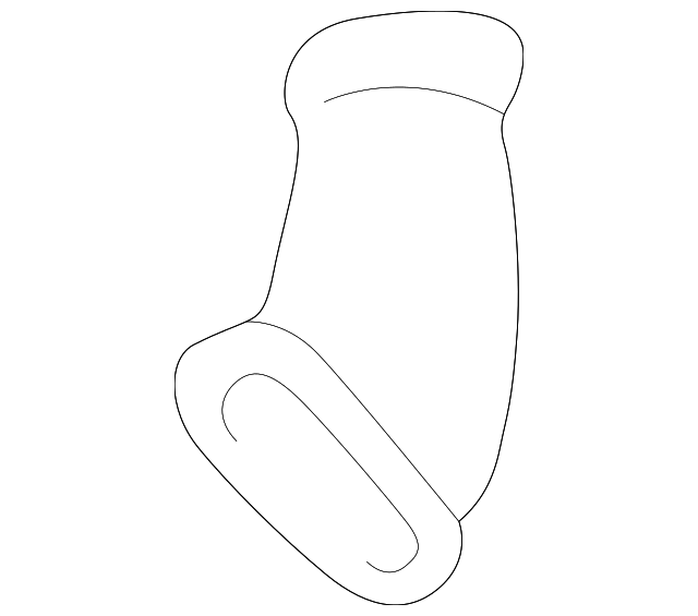 9165760 Деталь DUCT, RIGHT