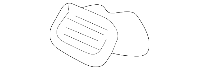 8684573 Деталь VENT GRILLE, LEFT
