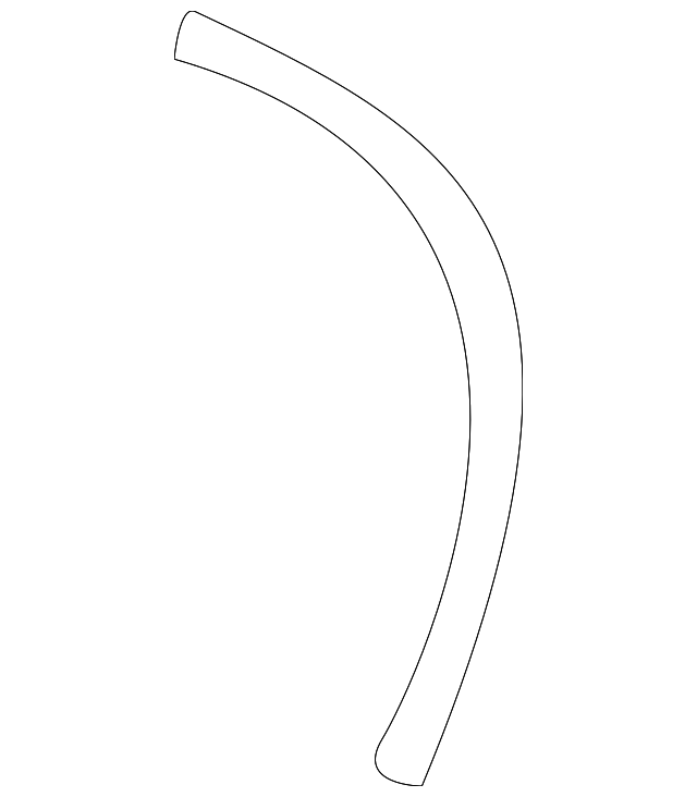 EEH100730 Деталь DRAIN TUBE, LEFT