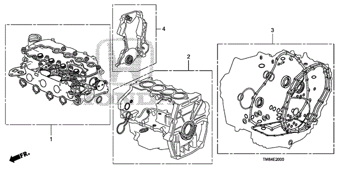 ENGINE/GASKET KIT for 2012 Honda INSIGHT #1